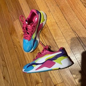 PUMA RS-X3 Puzzle 2019-373797-08 Running system Neon Bright Pop Multicolor Y2k